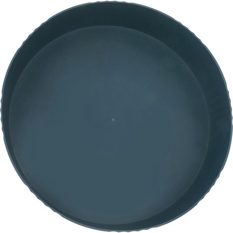 Plateau tournant de cuisine, rotatif à 360°, antidérapant et multifonctionnel, pour épices, placard, garde-manger, réfrigérateur et plan de travail (bleu). (1/5)