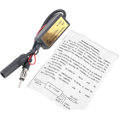 Antenne de fréquence universelle, convertisseur de sécurité 76-90 MHz pour Clarion Sony (1/5)