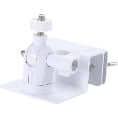 CSPARKV 1 support de gouttière résistant aux intempéries pour panneau Ring - Support mural universel à vis - Accessoires de montage extérieur pour panneau Ring (blanc) (1/5)