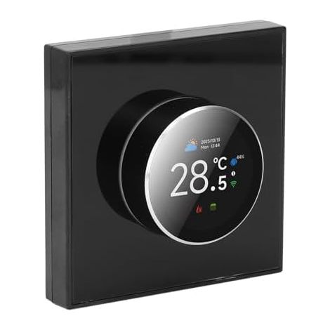 Thermostat, Thermostat Intelligent pour la Maison – Thermostat WiFi Programmable – Neige, Thermomètre Bluetooth avec écran TFT 1,32 Pouces, Contrôle Via Téléphone Portable (1/5)