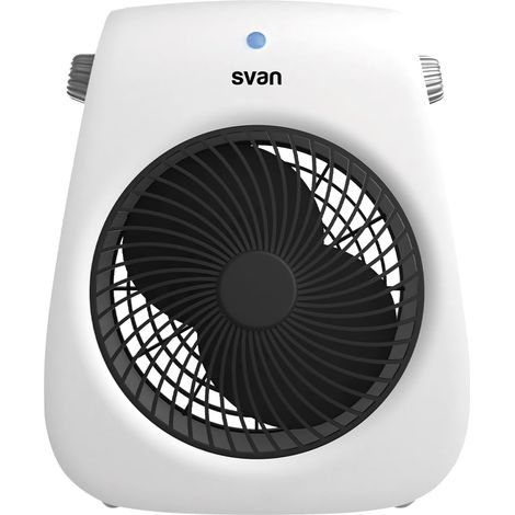 Radiateur Convecteur Basse Consommation, 3 Niveaux de Fonctionnement, 2000 W. SCEV2002V. Thermostat Manuel, Ventilateur Turbo, Blanc, 20 m2 (1/5)