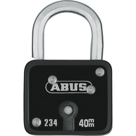 ABUS Vorhangschloss 234/40 Stahl, schwarz
