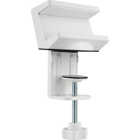 Support de table pour multiprise, blanc (1/5)