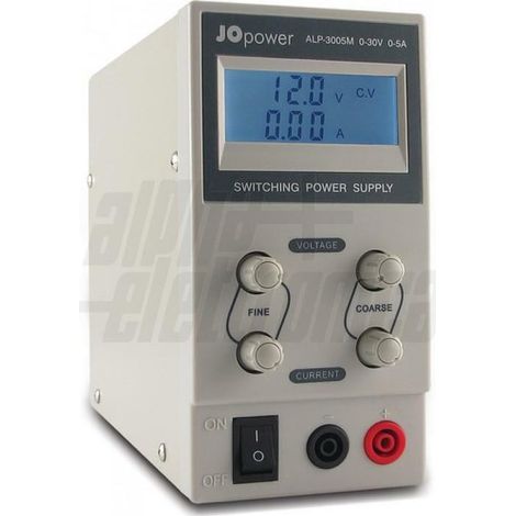 Fuente de alimentaciÓn de laboratorio con voltaje ajustable 0-30v 5a alp3005m