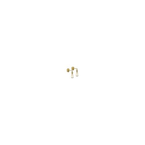 RHG 2pcs Murales Industrielle,Or Lampe Murale en Métal Luminaires Applique Intérieure Éclairage Mural sans Ampoule pour Salon. [Classe énergétique A++] (1/5)