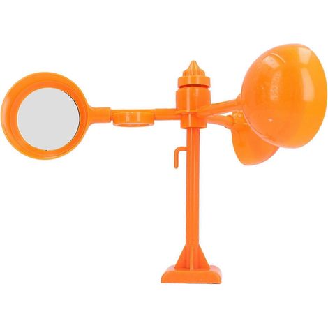 Vogelabwehrgerät mit Windantrieb, 360° drehbar, blinkend, Magnetfuß, für Orchideen