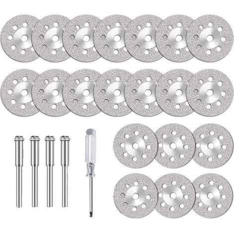 Inovra Plus，Discos de corte de diamante de 22 mm para herramientas rotativas，Accesorios para discos de amolado，madera (1/5)