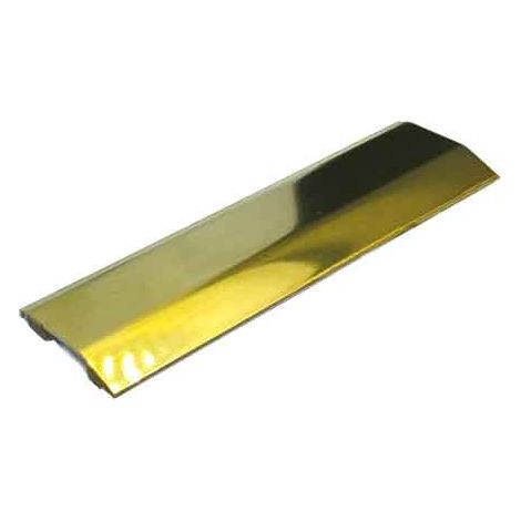 BAGUETTE ADHÉSIVE DE JOINTURE EN LAITON BRILLANT POUR MOQUETTE