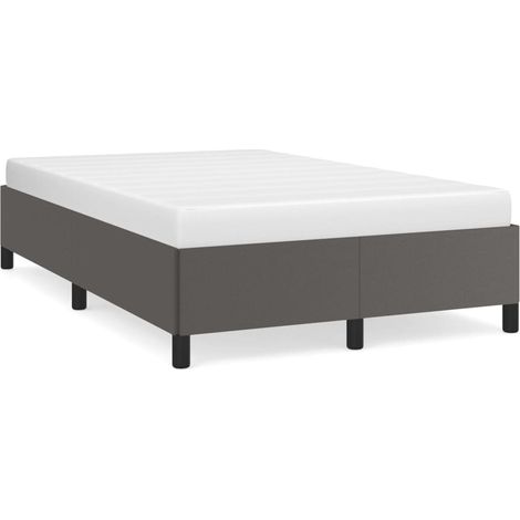 Maison Exclusive - Giroletto senza Materasso Grigio 120x190 cm Similpelle (1/5)