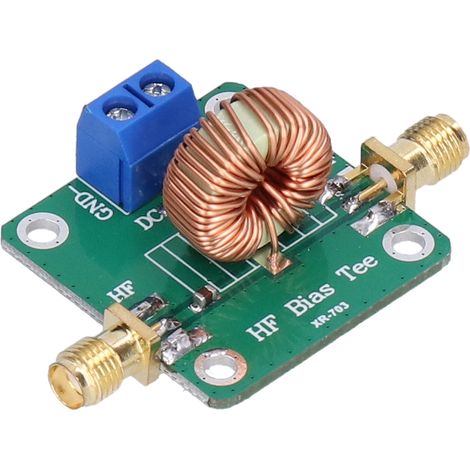 Module de polarisation en T, carte de filtre bloqueur de courant continu RF/micro-ondes, composant électronique 0,2–180 MHz (1/5)