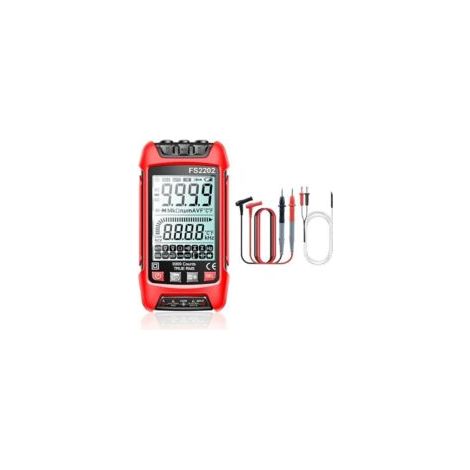 Digitales Multimeter, 9999 Count True RMS Auto-Range Voltmeter, misst präzise AC/DC Ampere und Ohm - Crezuo