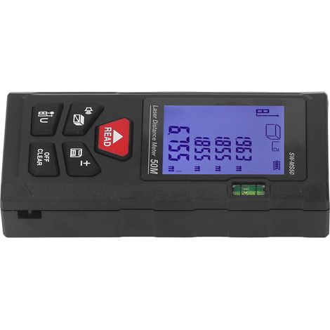 Télémètre Laser 50m Mesure de Distance Numérique Outil de Chantier Précision (1/5)