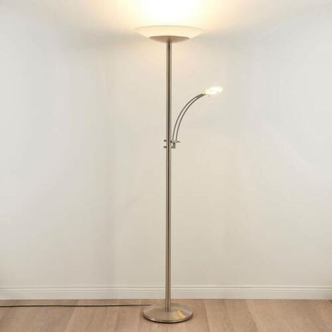 [GEBRAUCHT] B-Ware Lampenwelt Ilinca Led Deckenfluter Stehlampe Lampe Leselampe Stehleuchte Dimmbar