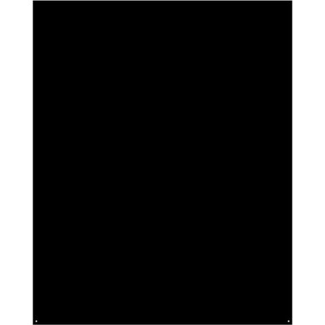 [JAMAIS UTILISE] Le Marquier – Plaque de protection sol pour poêle 80x100cm en acier peint noir – Protection contre rayonnement thermique – Certifiée Origine France Garantie