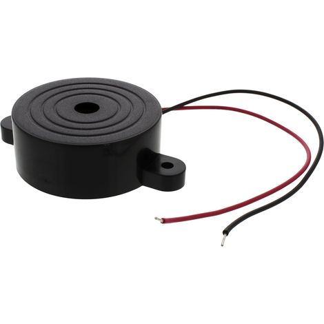 Buzzer piézo RS PRO 81dB Intermittent, 28V c.c. max, Montage panneau ( Prix pour 1 ) (1/3)