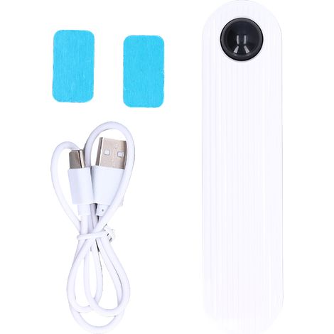 Lampe LED blanche mini bande à détection de présence, rechargeable par USB, veilleuse intelligente sans fil pour placard de cuisine (1/5)