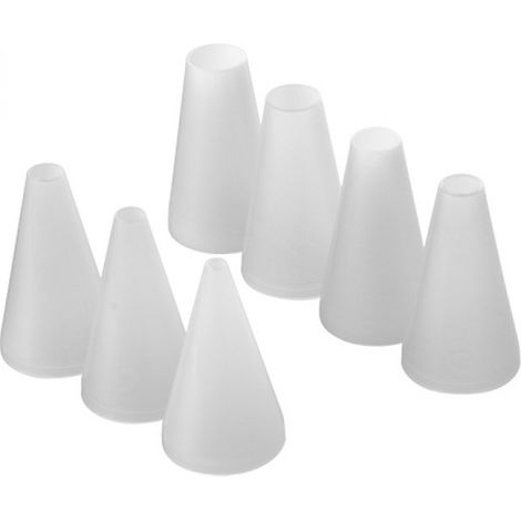 Douille polyamide - 7 pièces - Diam 3 à 16 mm - Emga