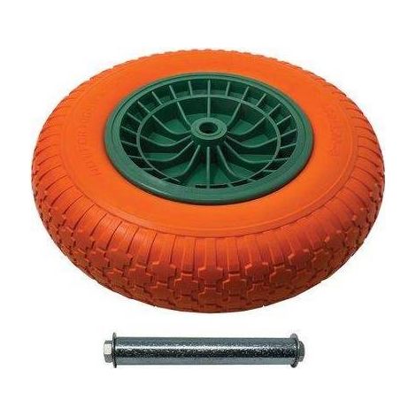 ROUE PU ANTI-FEUILLE DE JARDIN BIG-TWO PRIMULA