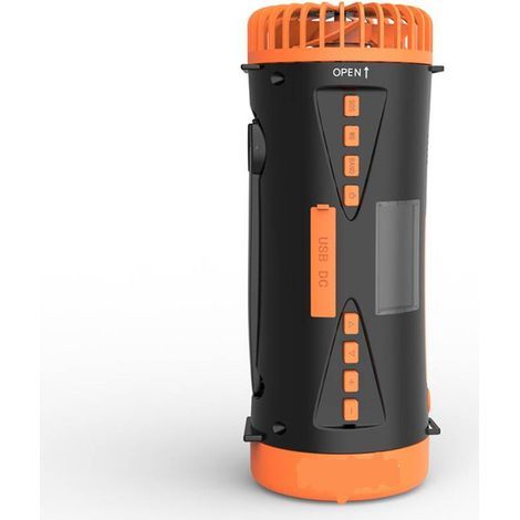 NOAA-Notfunkgerät mit Wetterwarnung, tragbares NOAA AM/FM-Radio mit manueller Überlebensfunktion, wiederaufladbarem Akku, USB-Ladegerät, LCD-Bildschirm, Taschenlampe, Leselampe, SOS-Alarm für Notfälle (1/5)
