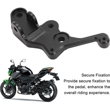 [Fußstützen-Kit] Korrosions- und bruchfeste Aluminium-Fußrastenhalterung für Kawasaki Ninja 400 / Z400 2018-2021 (linke Seite)