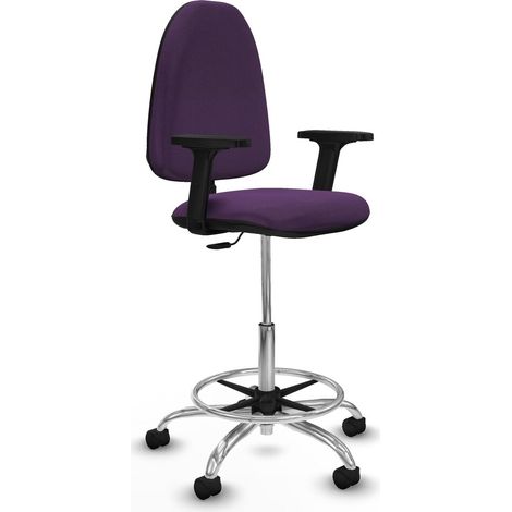 Sedia da Ufficio Piqueras y Crespo B2D05RN Viola Alta (1/5)