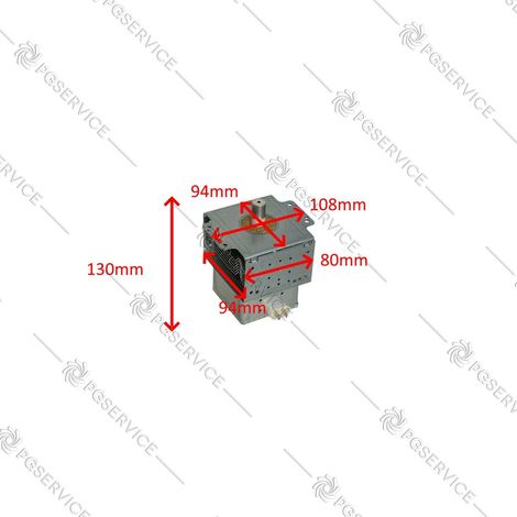 Delonghi magnetron Panasonic 2M167B-M39 900W forno microonde Perfecto MW675 MW80 (1/3)