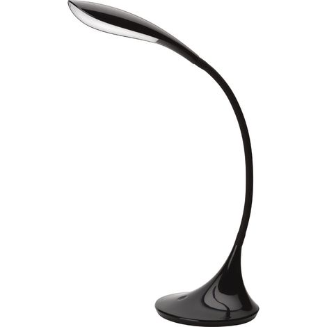SONAGLI Lampada da tavolo led in plastica colore nero lucido 7W 600LM 5000K dimmerabile