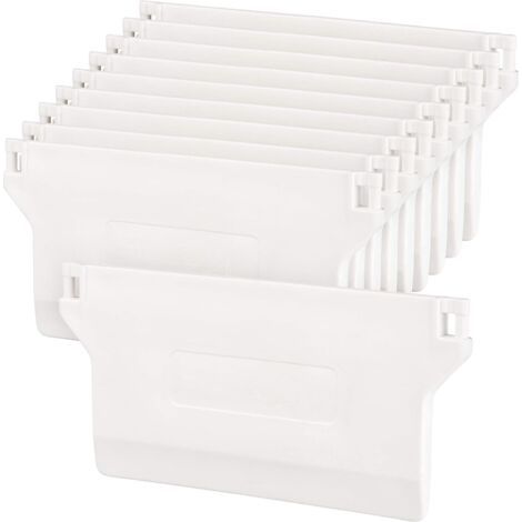 BUNTHAUS Kit de Réparation Poids de Store Vertical de Rechange 89 mm - Blanc (10 pcs) (1/4)