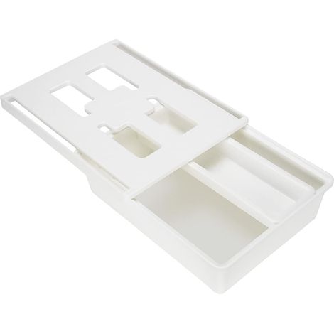 Versteckte Aufbewahrungsbox mit Klebeverschluss, ausklappbare Schublade für Büro und Zuhause, diskreter Organizer (1/5)