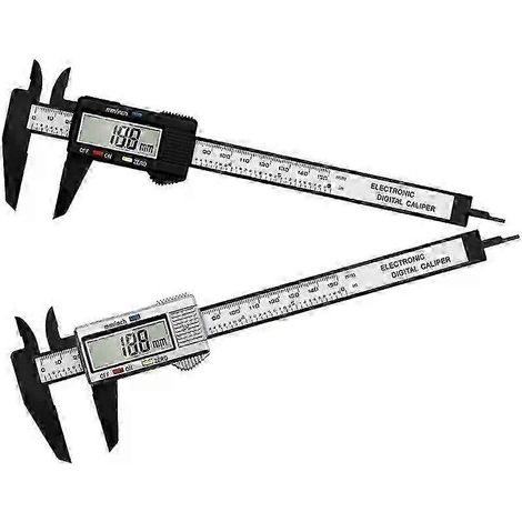 Pied à coulisse électronique numérique 150 mm pour tatouage et sourcils, outil de mesure avec écran LCD, micromètre pour microblading - JXLGV (1/5)