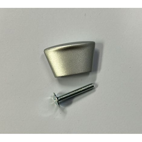 ORECA - POMOLO ABS MODELLO ELLISSI IN ALLUMINIO 32X12X20MM