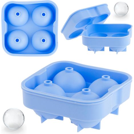 TG56244 Stampo multiplo in silicone per cubetti di ghiaccio da 5 cm x4 per whisky