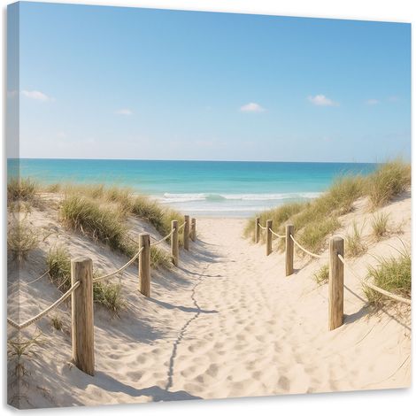 Wandbild Meer Strand Landschaft 30x30 cm (1/5)