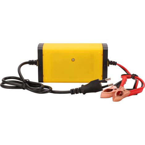 Intelligentes 12-V-Batterieladegerät mit LCD-Bildschirm – Multifunktionales Autoladegerät – 220-V-EU-Stecker (1/5)