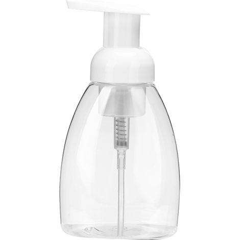 3 flacons pompe mousseuse vide, distributeur de savon liquide, contenant lotion 200ml, réutilisable, pour salle de bain cuisine, pack de 3 (1/5)