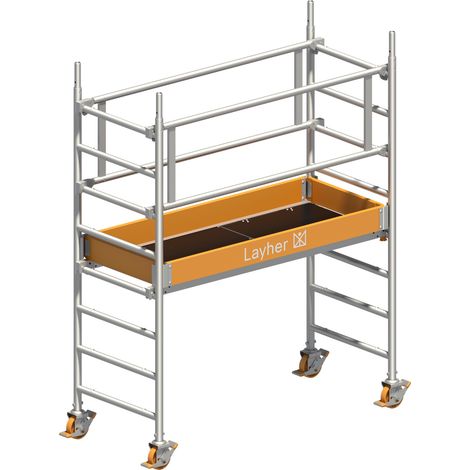 Layher Rollgerüst Uni Leicht P2 3,11m AH (1/4)