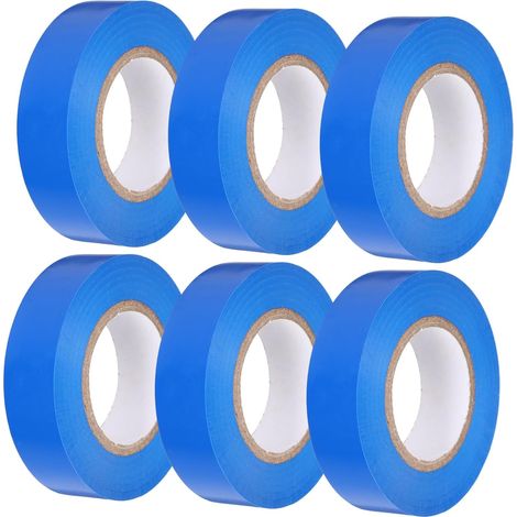 Hemobllo 6 Rollos Cinta Aislante Para Cableado Eléctrico (1/5)