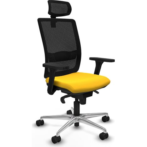 Chaise de bureau piqueras y crespo Haches mousse haute densité support lombaire (1/2)