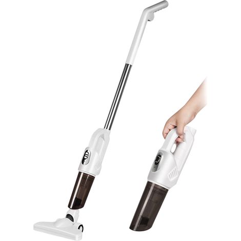 Ortviai Aspirateur Sans Fil 2-en-1 avec Suction 20000 Pa, Batterie 3000 mAh, 350 ml, Poignée Détachable pour Maison et Voiture (1/5)
