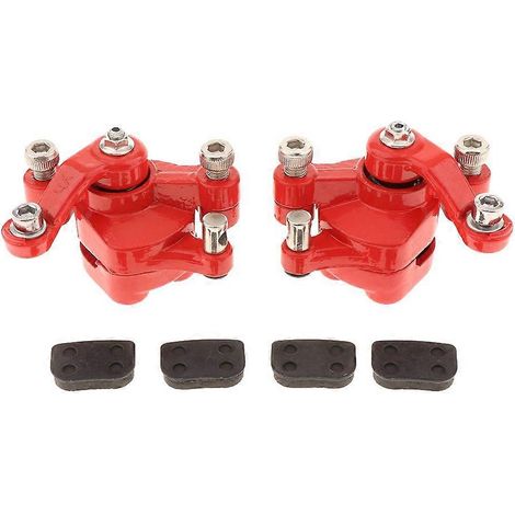 Étrier de frein à disque arrière droit pour scooter, kart, finition brillante (1/5)