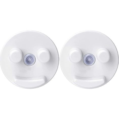 Sponshouder, set van 2 met zuignappen voor keuken en badkamer (sponzen niet inbegrepen)