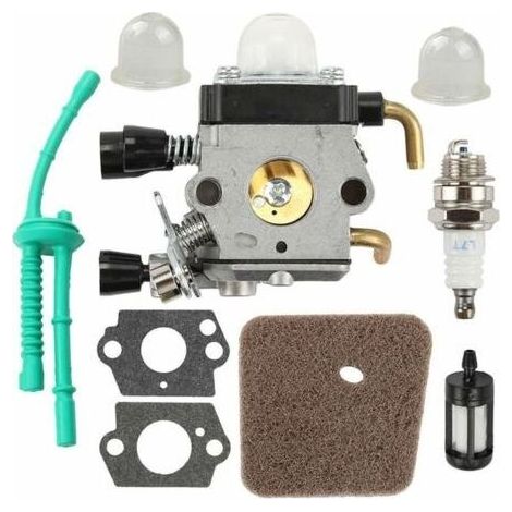 Carburateur pour taille-haie Stihl FS38 FS45 FS55 – Remplacement ZAMA C1Q-S169B – Installation facile – Métal et plastique durable (1/2)