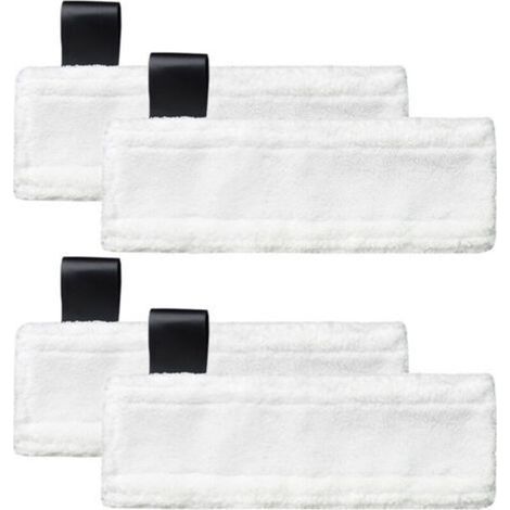 Chiffons microfibres de rechange pour nettoyeurs vapeur Kärcher Easy Fix SC2, SC3, SC4, SC5 (pack de 4) (1/4)