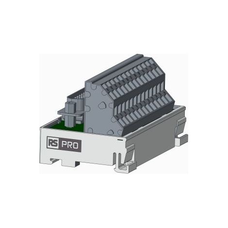 Module d'interface Sub-D 25 Contacts, Mâle, Montage sur Rail DIN ( Prix pour 1 )