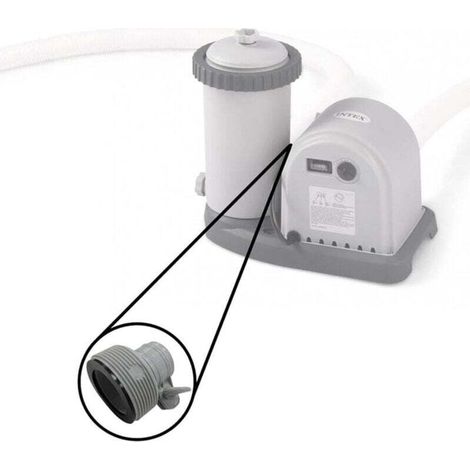 Adaptateur de tuyau piscine, convertisseur raccord pompe 1.25" vers tuyau 1.5", connecteur de remplacement universel pour filtration