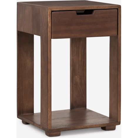 Mesita de noche 35x35 cm en madera Leduc SKLUM (1/5)