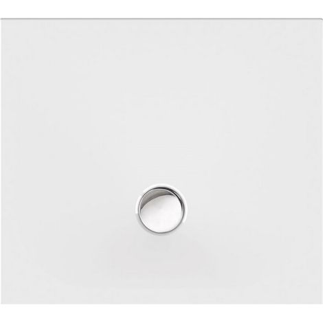 Schröder Rechteckduschwanne Flat New E 90x80x2 cm weiß (1/2)