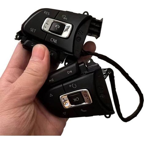 5TD959442A is suitable for the steering wheel control buttons of Volkswagen Touran 16-26. (1/5)