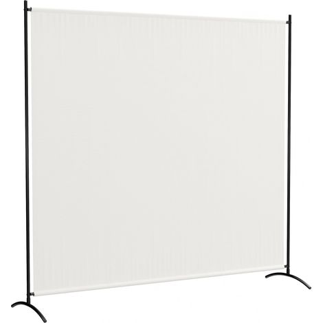 Paravent Sintram Brise-Vue Extérieur Intimité Ombre UV30+ Blanc Cassé 180x180 cm (1/5)