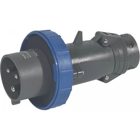 Fiche mobile droite Hypra IP66/67-55 32A - 200V à 250V - 2P+T - plastique - LEGRAND
